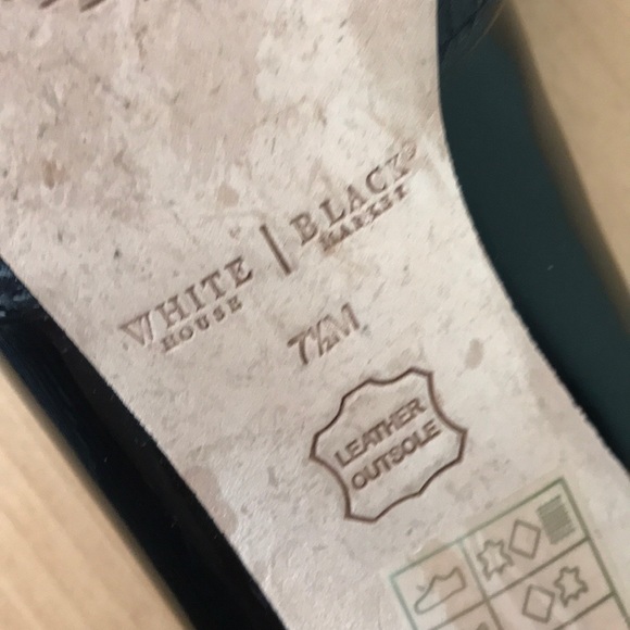 WHBM black heels - Picture 7 of 8